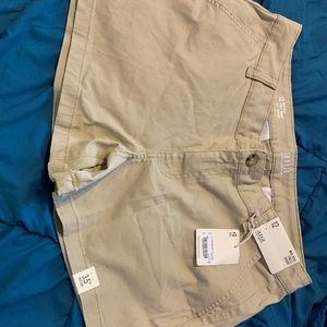 Ana twill shorts size 12 in woman’s never worn with tags